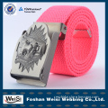 Fashion design flat elastic belt nylon belts